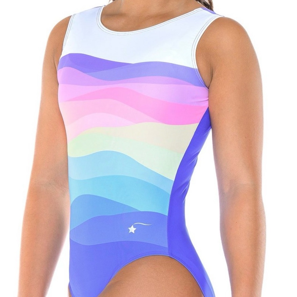 Destira girls gymnastic leotard child medium